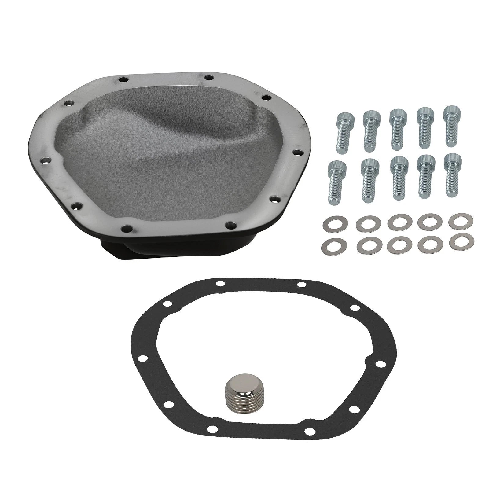 Aluminum Differential Cover for Chevrolet K5 Blazer (1977) SPC4909BKKIT