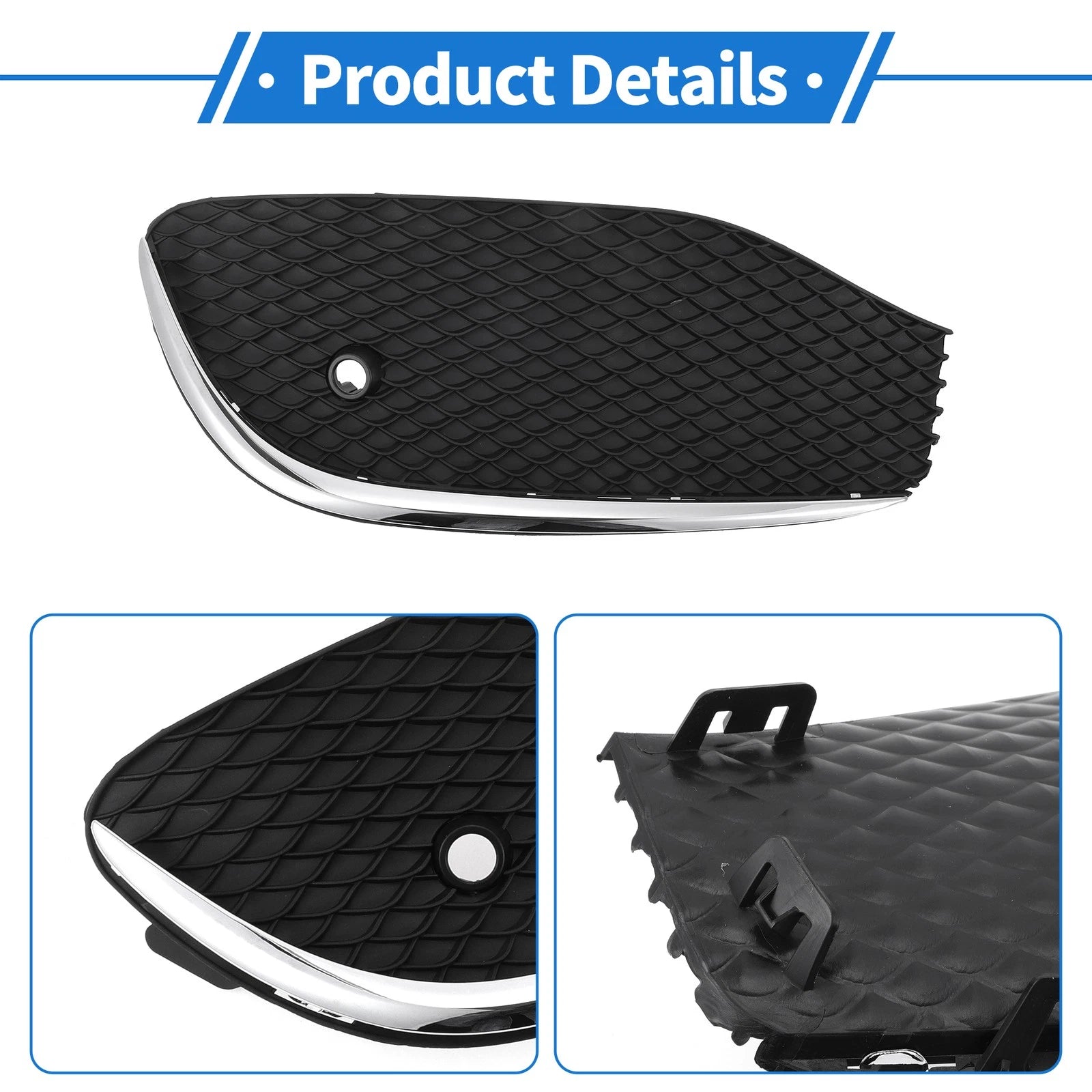 1 Pc Fog Light Grill for Mercedes-Benz E-Class (2017–2020) No. 2138850174