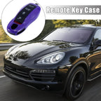 Purple Car Remote Key Cover Fob Case for Porsche Cayenne, Panamera (2003-2023)