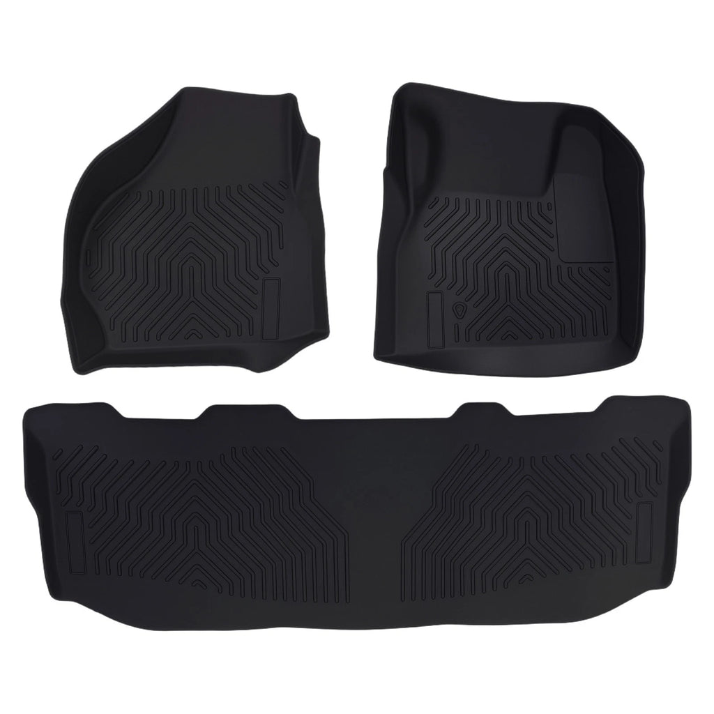 Set of 4 All-Weather Carpet Floor Mats for Ford F250 F350 F450 F550 (1999–2007)