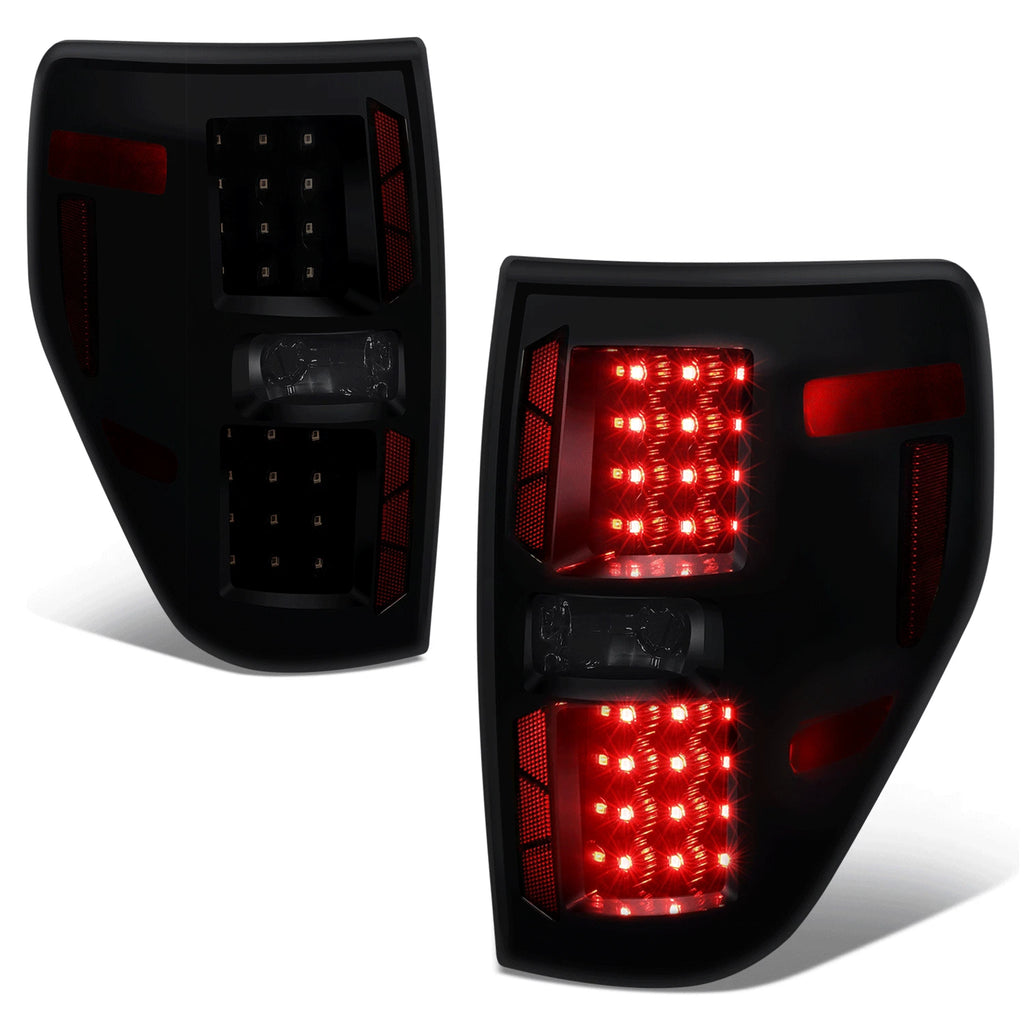 Full LED Tail Brake Light Reverse Lamps Assembly for Ford F150 (2009–2014)