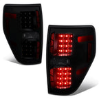 Full LED Tail Brake Light Reverse Lamps Assembly for Ford F150 (2009–2014)