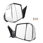Chrome Side View Mirror for Dodge Ram 1500 (2009–2018) Heated LED CH1320315