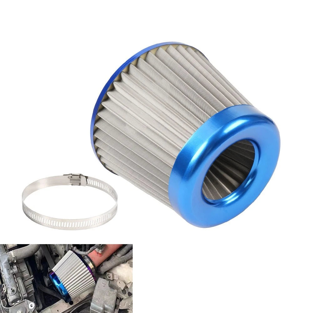Cold Air Intake Cone Filter for Stainless Steel 3" Inlet