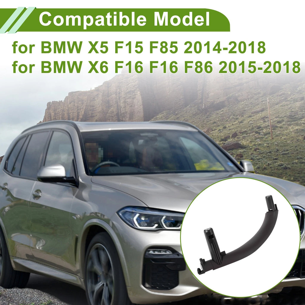 Door Panel Handle Pull Trim Cover for BMW X5 F15 F85 (2014–2018) No. 51417356128