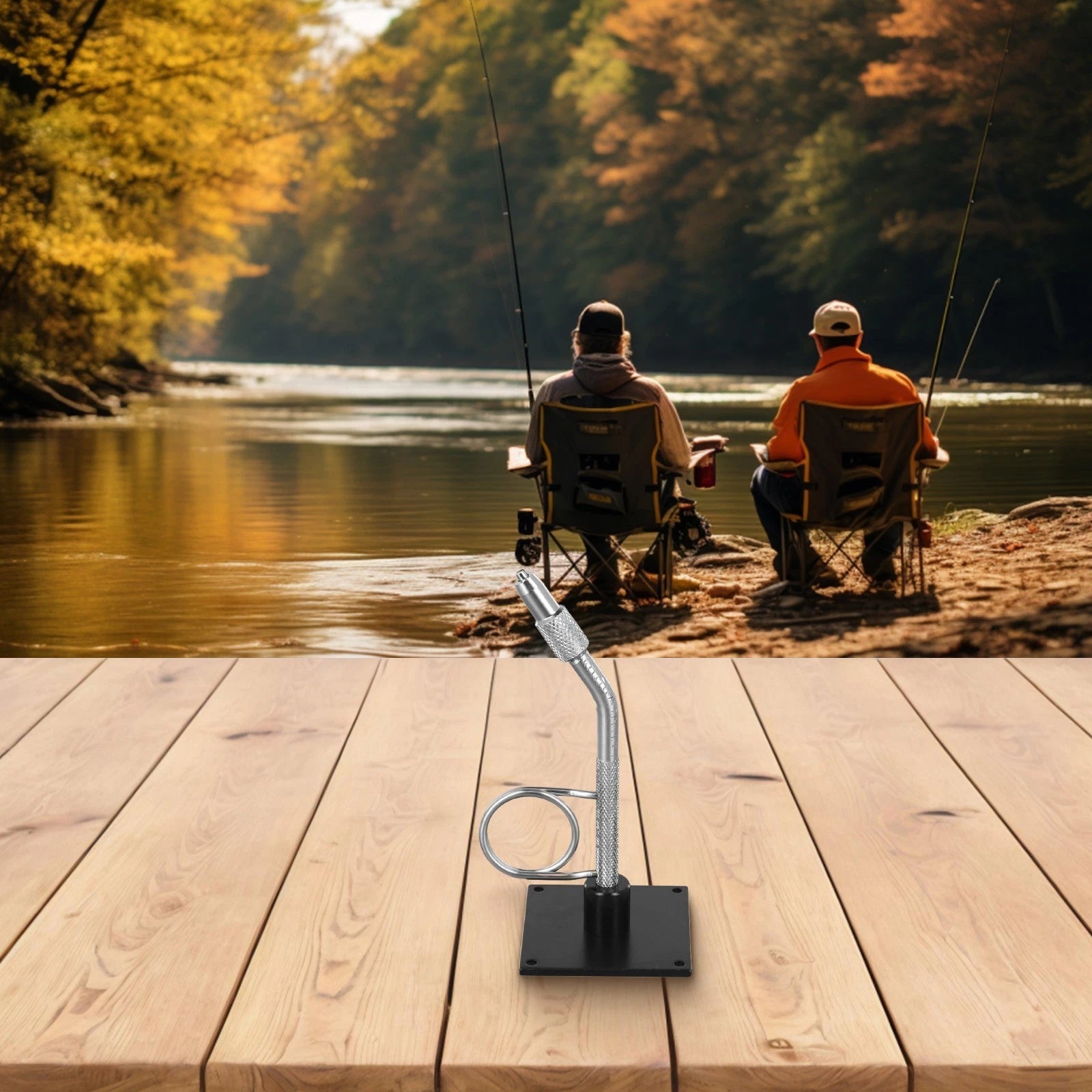 Compact Portable Fly Tying Vise for Outdoor Fly Fishing
