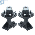 8 Lug Bolt-On Spindle Kit for Shipping Container Wheels (No Handle)