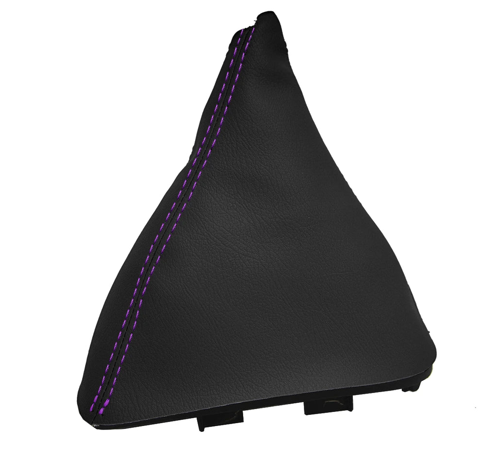 Leather Manual Shift Boot Cover for Dodge Ram 1500 (2002–2008) Purple Stitch