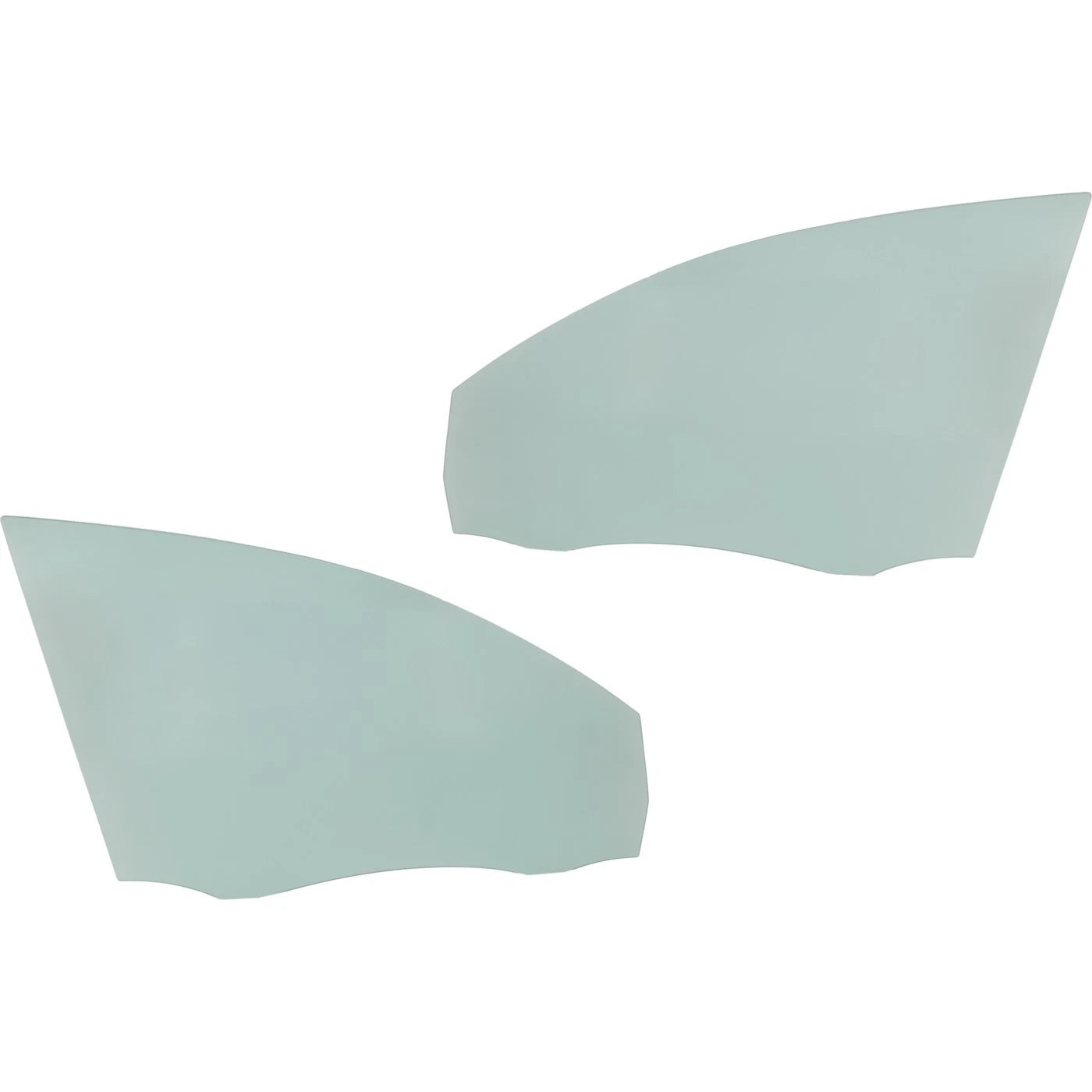 Set of 2 Front Door Glasses for VW GTI
