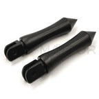 Black FootPeg for Harley FXBB FXBR FXBRS FXLR (2018–2023)
