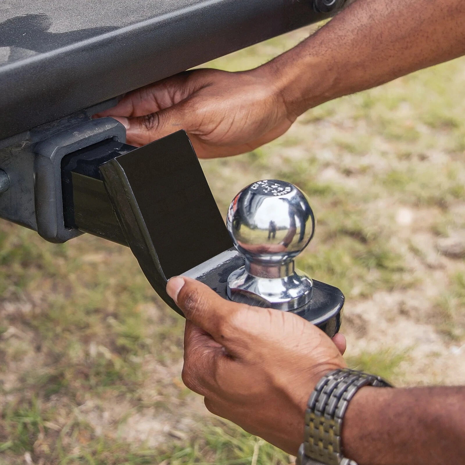 Trailer Hitch Ball Mount with 2" Ball for All Vehicles