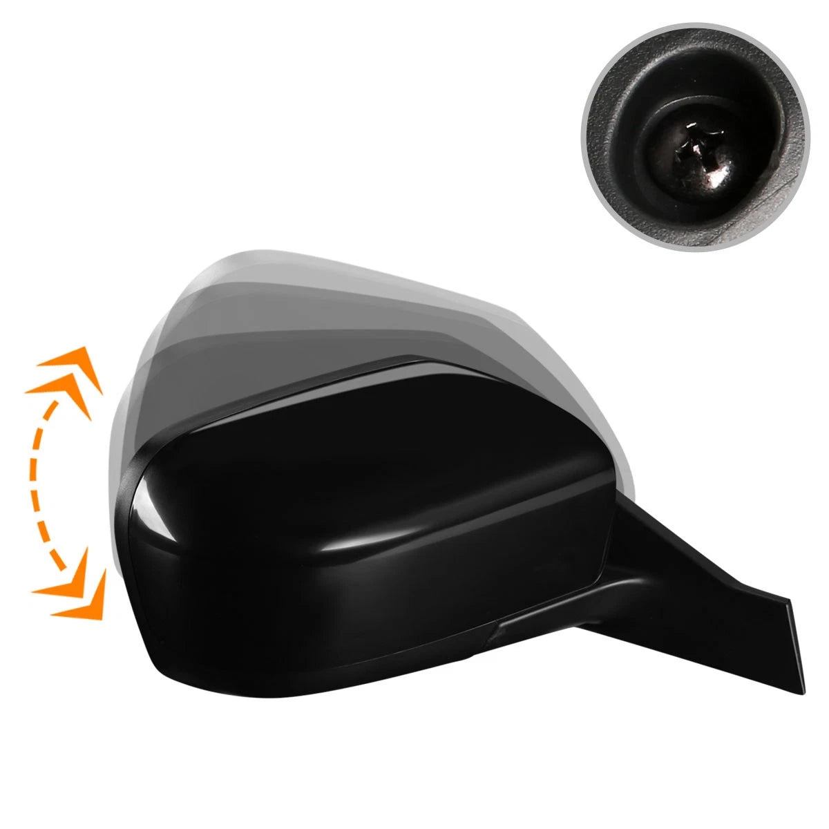 Powered Adjustable Side Rear View Door Mirror Right for Mazda 5 (2006–2010)