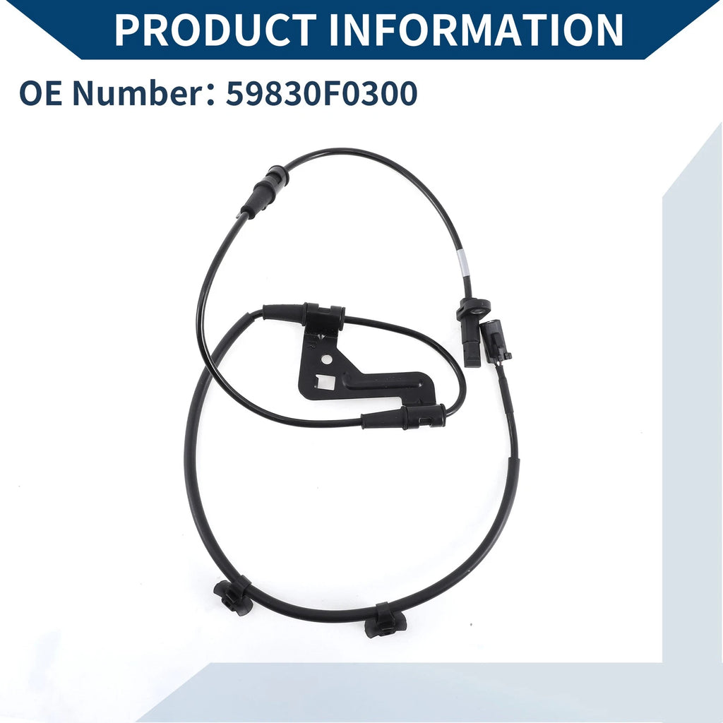 ABS Wheel Speed Sensor No. 59830F0300 for Hyundai Elantra (2017–2020)