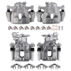 Set of 4 Disc Brake Calipers for Toyota Corolla (2014–2019)