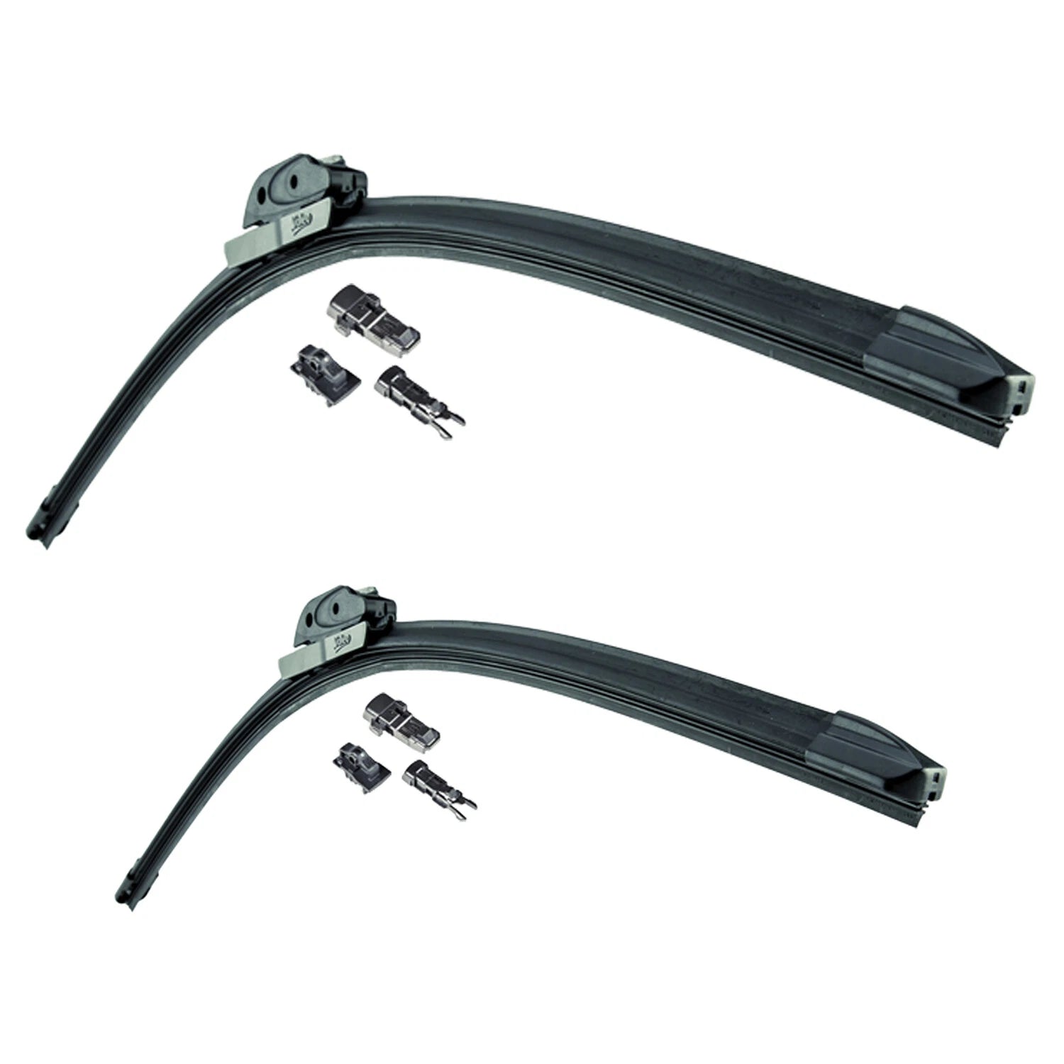 2X Valeo Beam Titanium 19" Windshield Wiper Blades for