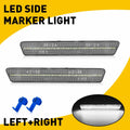 LED Side Marker Light for Ford Mustang (1999–2004) Clear Lens White
