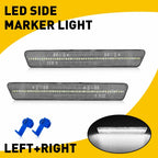 LED Side Marker Light for Ford Mustang (1999–2004) Clear Lens White