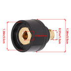 Connector Adapter for TIG Torch WP-17V, WP-26V (10-50)