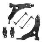 Set of 4 Front Lower Control Arms Ball Joints Sway Bars for Ford Focus (2006–2011)