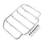 Chrome Trunk Luggage Rack for Harley Electra Street Road King Glide Touring