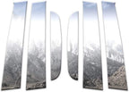 Luxury FX Pillar Post Trim Kit for Ford Ranger SuperCrew Cab (2019–2023)