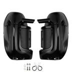 Lower Vented Leg Fairings with 6.5" Speaker Pods for Harley Road Glide (1983–2013)