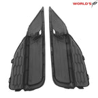 Pair Front Bumper Fog Light Trim Grille for Honda CR-V (2015–2016)