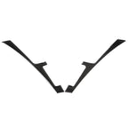 2X Console Panel Cover Trim Carbon Fiber for Infiniti Q50 Q60 (2013–2019)