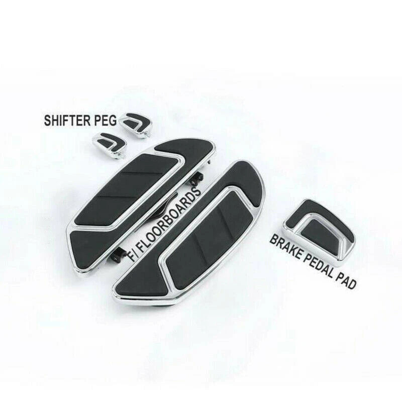 Driver Floorboard Brake Pedal Shift Pegs for Harley Touring Glide (1986–2024)