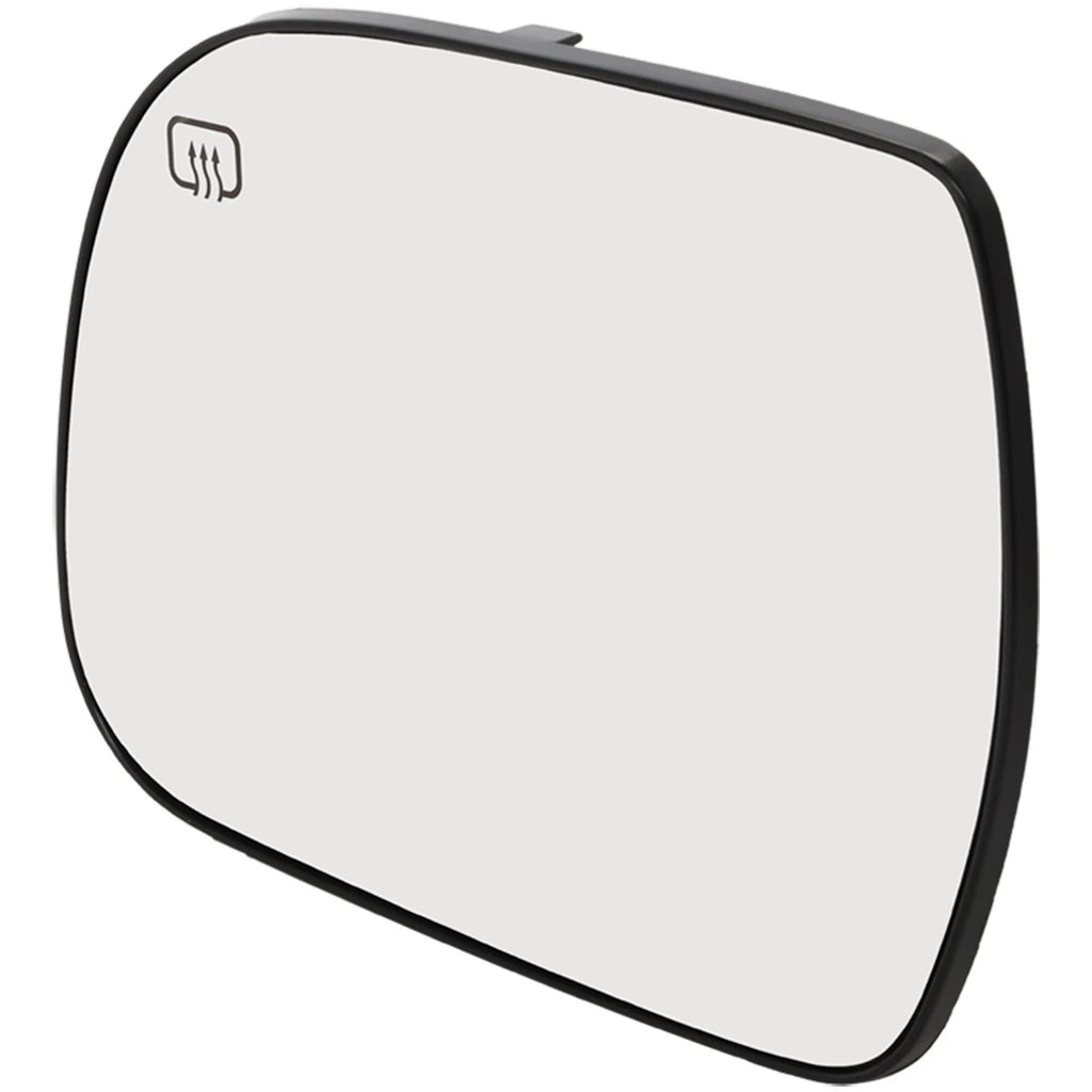 Left Heated Mirror Glass for Toyota Sienna (2011–2014) with Backing Plate