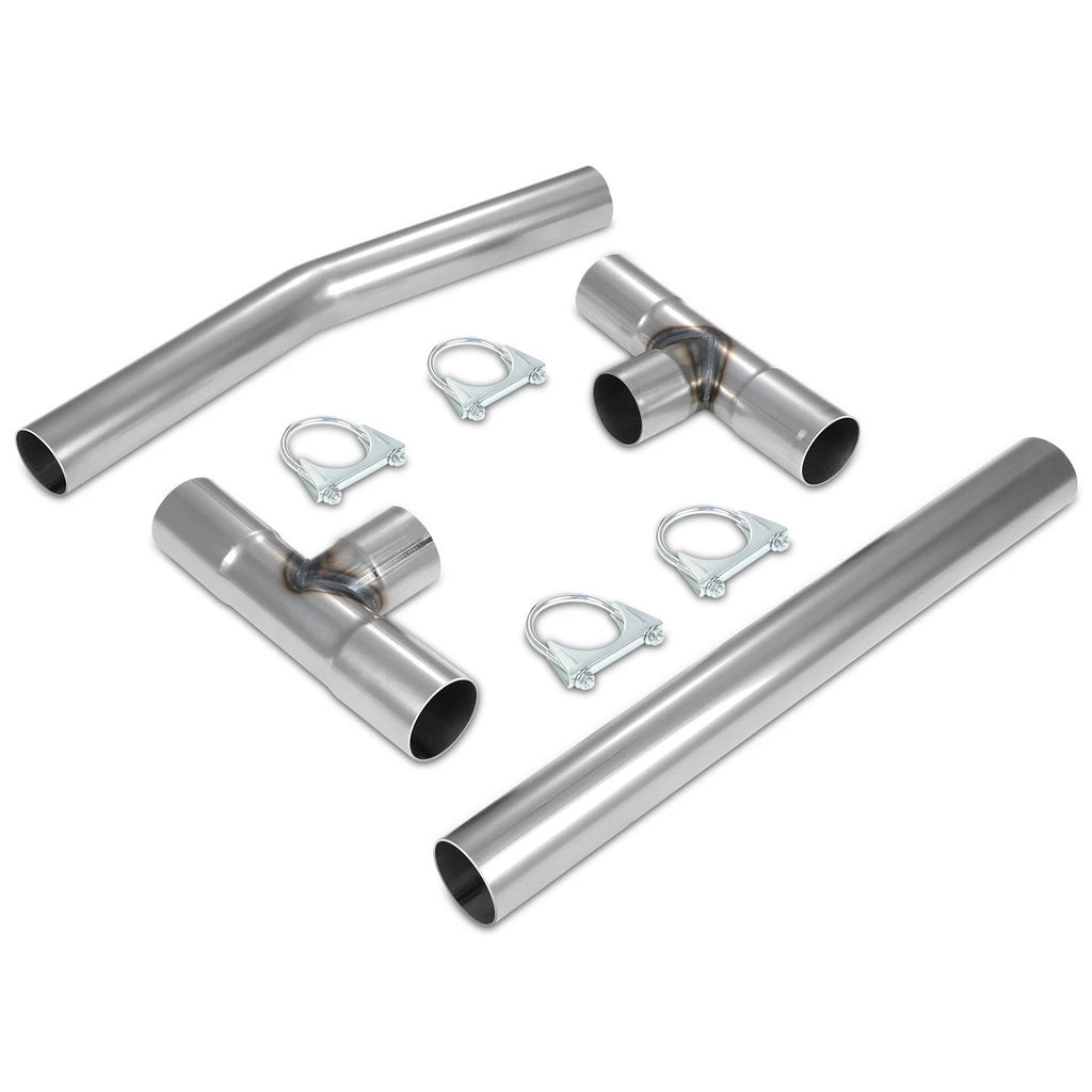 2.5 Inch H Pipe Exhaust Balance Tube for Universal Applications (24")