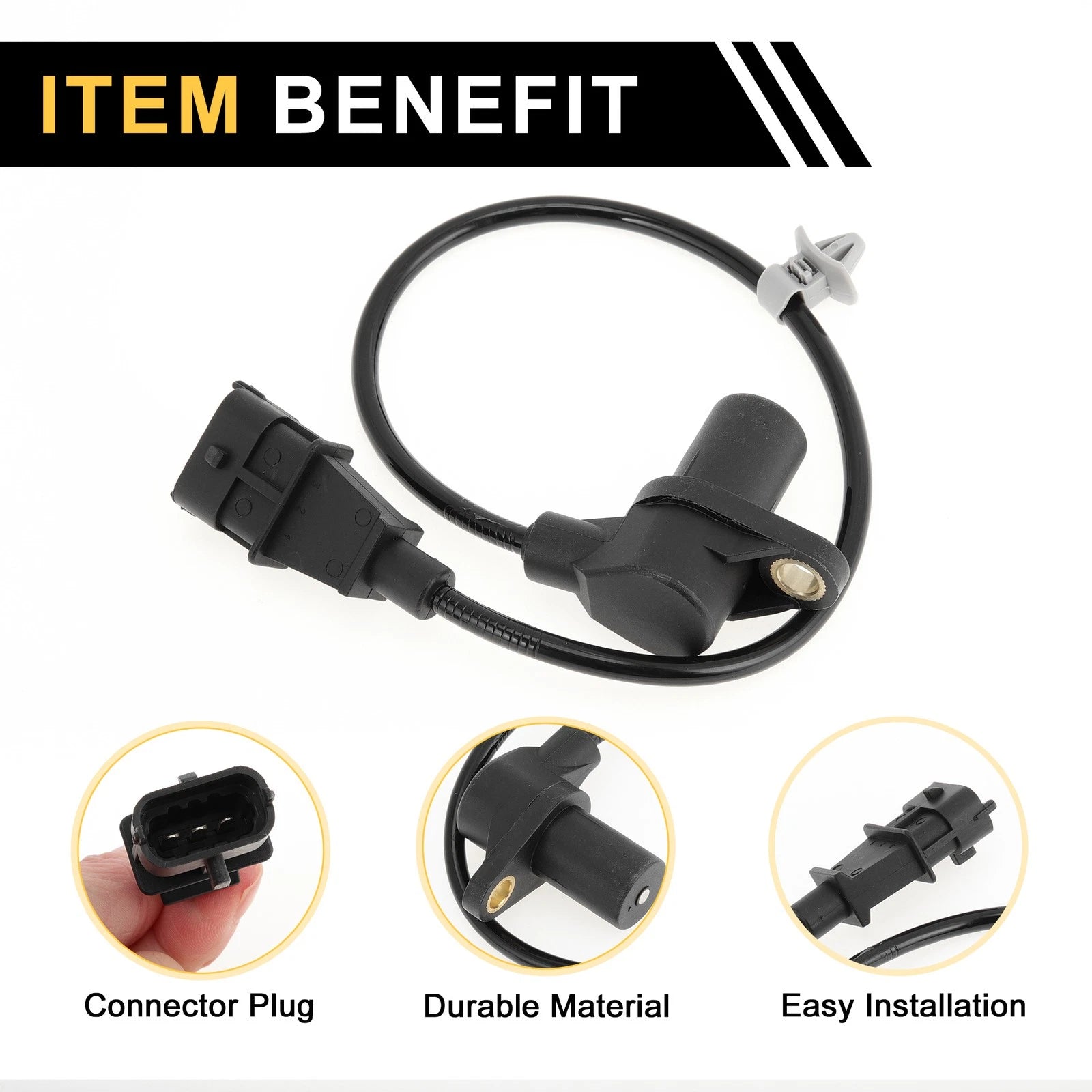 1 Pc Crankshaft Position Sensor No.391802A610 for KIA Optima K5 (2016)
