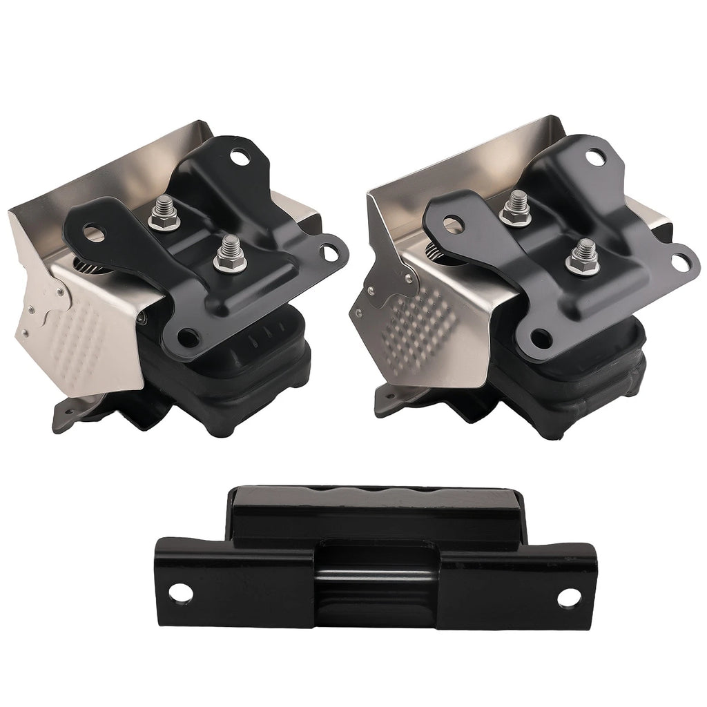 Set of 3 Engine Motor & Trans Mounts for Cadillac Chevrolet GMC (2007-2014)