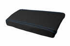 Leather Console Lid Armrest Cover for Mazda Miata MX5 (1990–1997) Blue Stitch