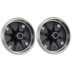 Set of 2 Rear Brake Drums for Kawasaki Mule 500 520 550 (KAF300 KAF300A/B/C/D)