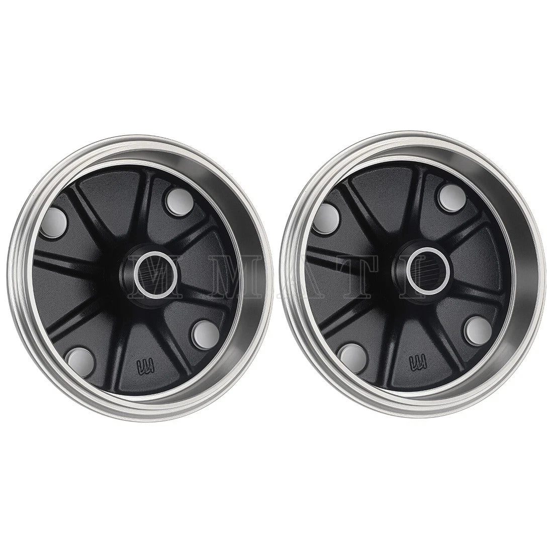 Set of 2 Rear Brake Drums for Kawasaki Mule 500 520 550 (KAF300 KAF300A/B/C/D)