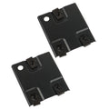 2X Front Bumper Plate Attachment Bracket for Silverado 2500HD 3500HD (2011–2014)