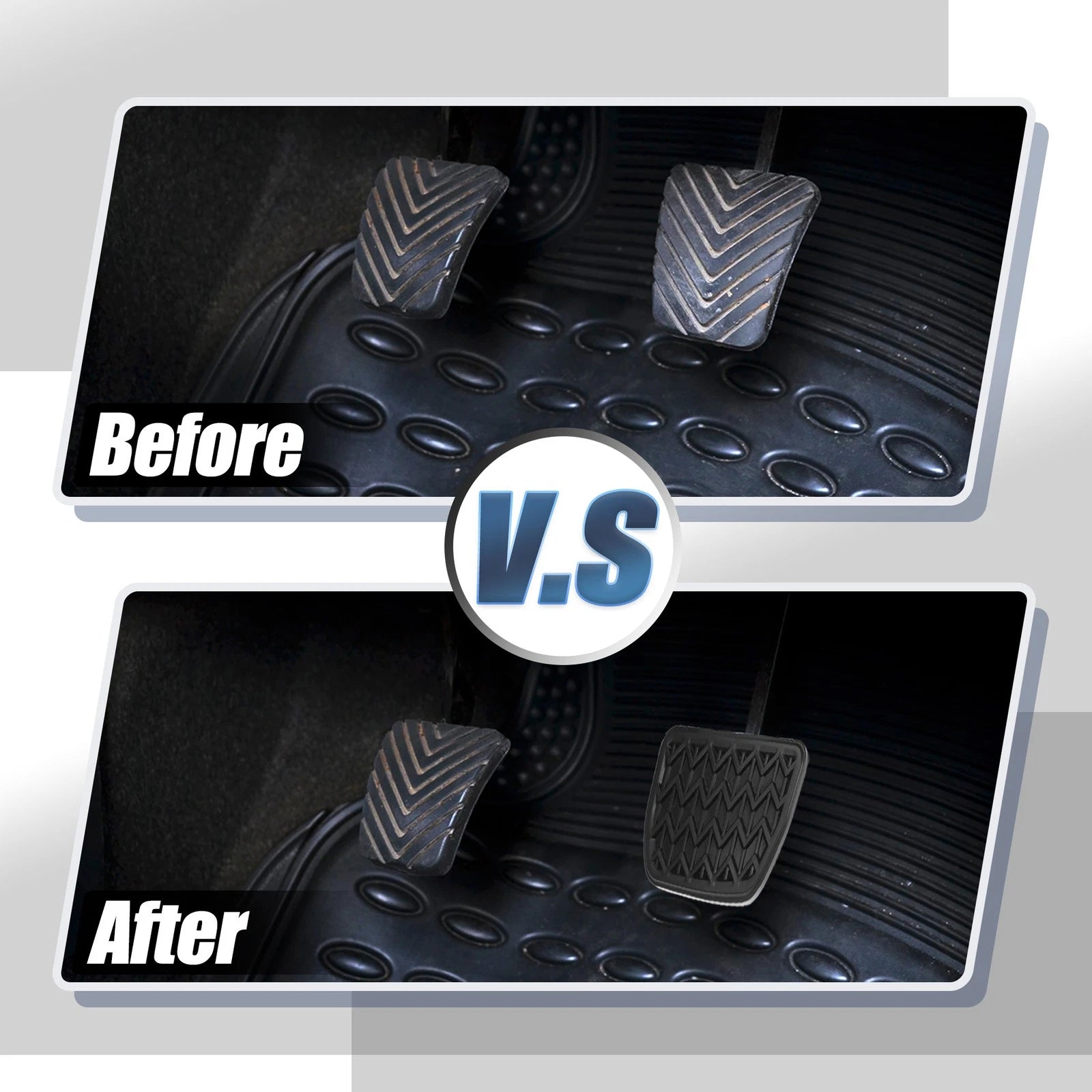 Anti-Slip Clutch Brake Pedal Cover for Toyota RAV4 (703820372325)