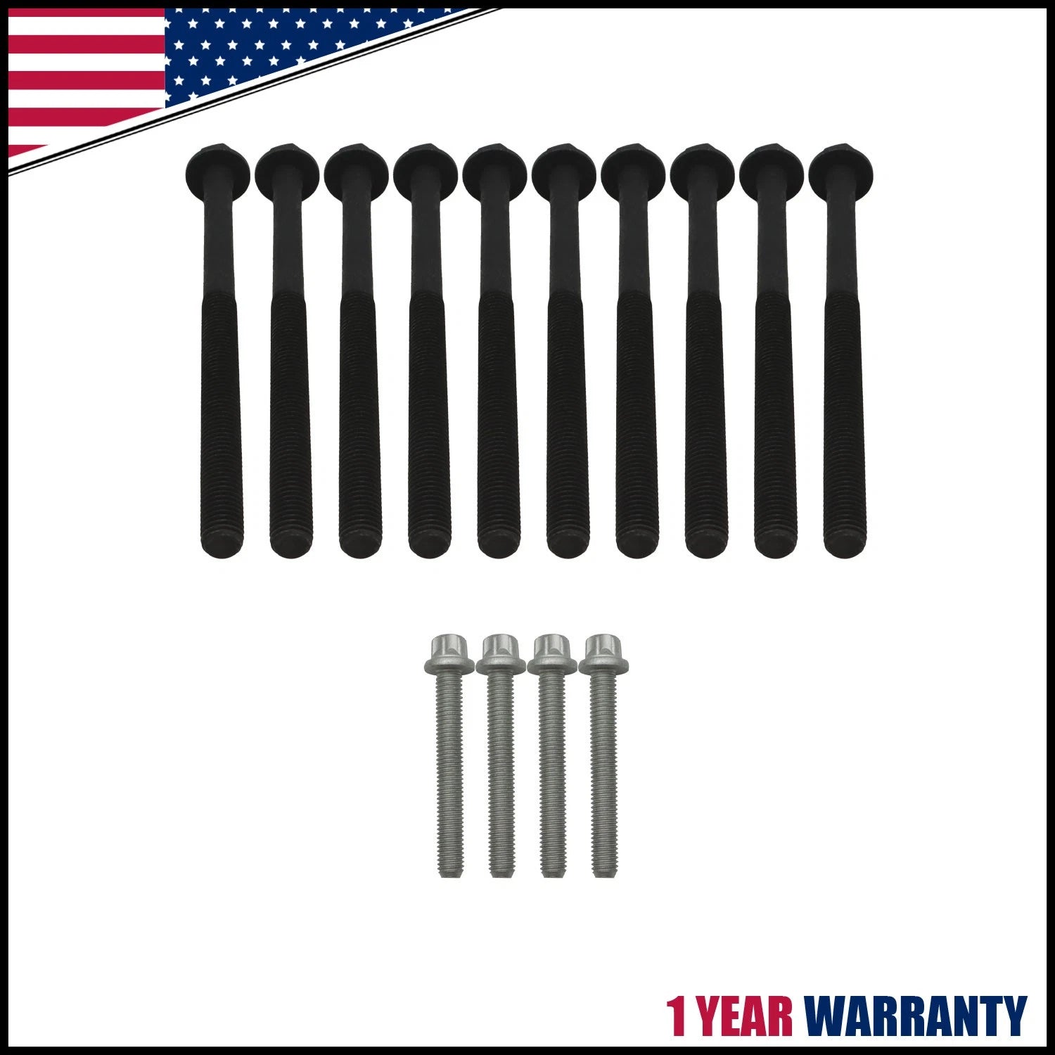 Head Bolts for GM Pontiac Saturn 2.0L 2.2L 2.4L (2000–2016) Z22SE L61 L42 Ecotec