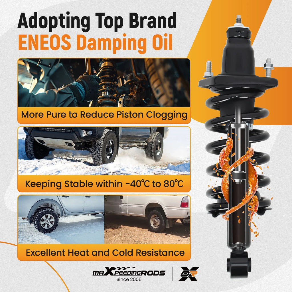 Rear Struts Coil Spring + Sway Bars for Honda CR-V (2007–2011)