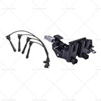 Ignition Coil Pack & Lead Kit for Hyundai Accent (2001–2011) L4 1.6L G4EC G4ED