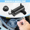 Set of 1 Windshield Washer Motor Pump with Grommet for Honda Accord 