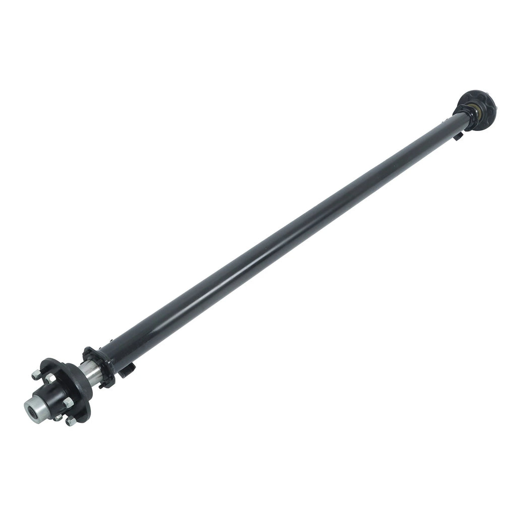 6K Trailer Axle for 6 Lug Vehicles (89" Hub Face, 74" Spring Center)
