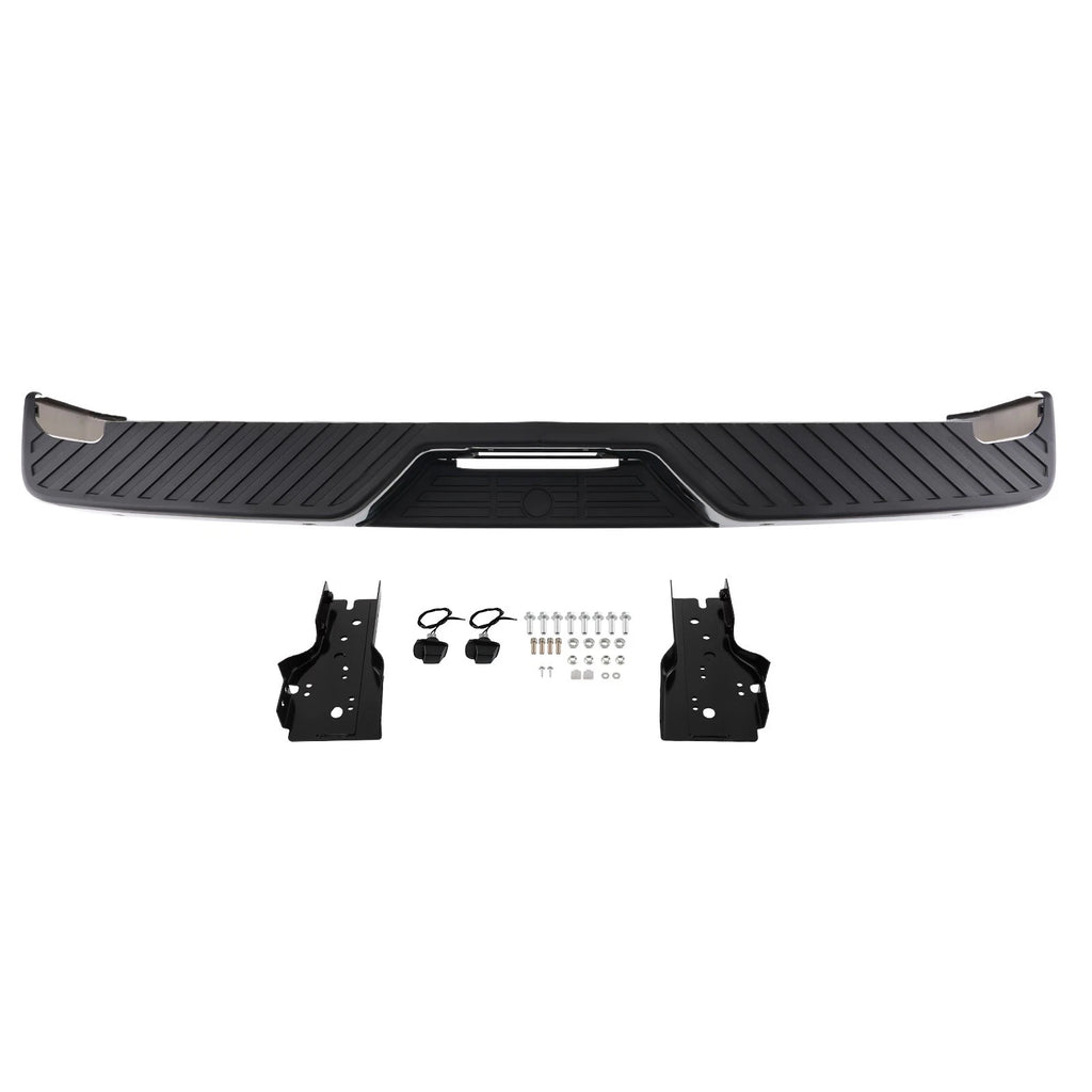 Rear Bumper Assembly Chrome Steel for Nissan Titan (2004–2015) NI1103118