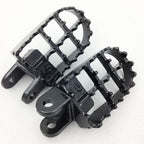 Gunmetal Grey MX Foot Pegs for Honda CR80R CR80R Expert CR85R CR85R XR650R (1996–2023)