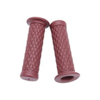 Brown Motorcycle Gel Hand Grips 7/8in for Sports Bike