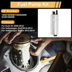 Fuel Pump Set for Audi A3 (2005–2013) Replaces 1K0919050B