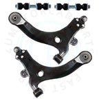 Set of 4 Front Lower Control Arms with Ball Joints for Chevy Venture (1997–2005)