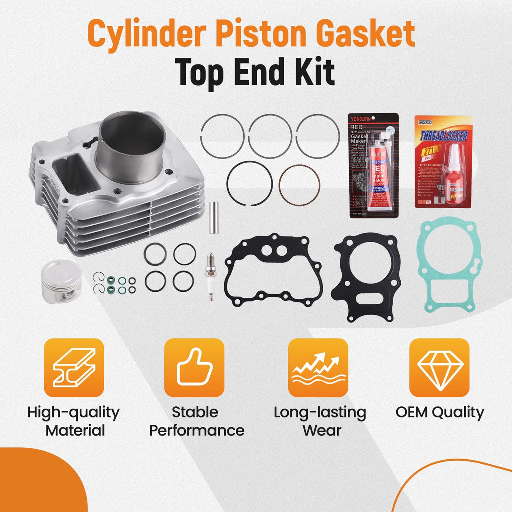Piston Kit for Honda TRX250X TRX250TE TRX250TM Recon (1997–2023)
