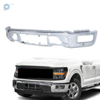 Steel Front Bumper Face Bar Split for Ford F150 (2024–2025) Chrome